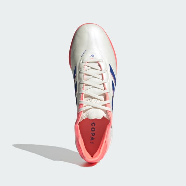 Lookbook Adidas Copa Pure 3 Pro TF Zapatillas Turf Blanco/Lucid Blue/Coral Signal JR2833