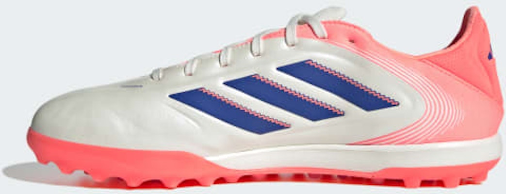 아디다스 코파 퓨어 3 프로 TF 터프화 오프화이트/루시드블루/시그널코럴 JR2833 Sizing 아디다스 코파 퓨어 3 프로 TF 터프화 오프화이트/루시드블루/시그널코럴 JR2833