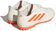 Shop adidas Copa Pure.4 人造草坪防滑耐磨足球鞋 男款 白橙
