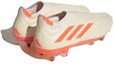 Shop adidas Copa Pure+ 天然草皮 防滑耐磨 足球鞋 男款 白橙
