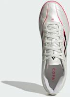 Lookbook adidas Copa Pure IV Club 人造草地足球鞋 金屬銀/黑/亮紅 JR6180