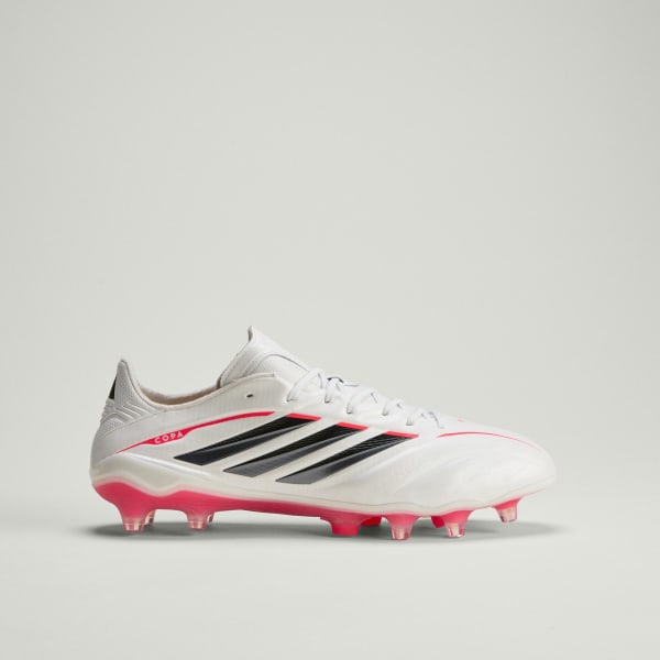 Shop Adidas Copa Pure IV Elite FG 固定釘足球鞋 零金屬/核心黑/亮紅 JQ0396