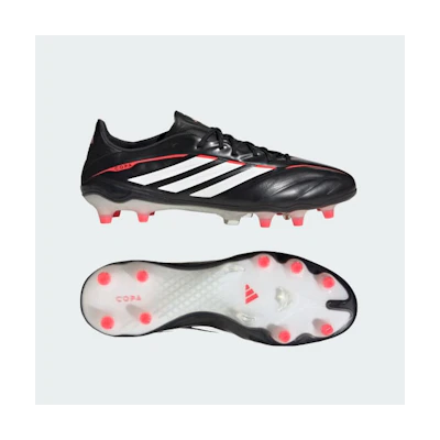 Adidas COPA PURE IV ELITE FG Soccer Cleats for Firm Ground Core Black/Cloud White/Lucid Red