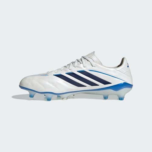 Sizing 아디다스 코파 퓨어 IV 엘리트 FG 축구화 제로 메탈릭/다크 블루/루시드 레이 블루 KI0591