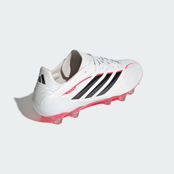 Details for 아디다스 COPA PURE IV 엘리트 HG/AG 일본 축구화 - 제로 메탈릭/코어 블랙/루시드 레드 JQ0403