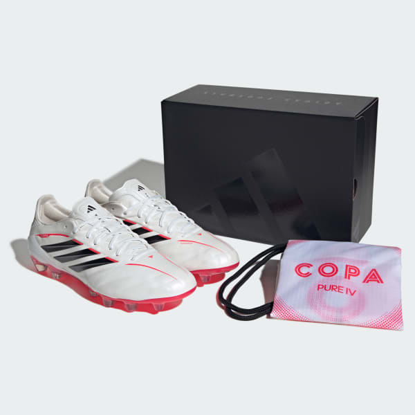 Cheap 아디다스 COPA PURE IV 엘리트 HG/AG 일본 축구화 - 제로 메탈릭/코어 블랙/루시드 레드 JQ0403