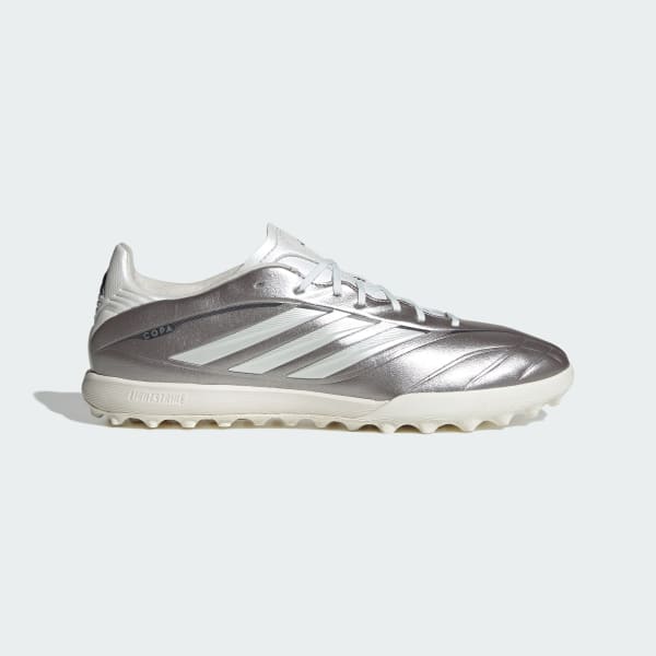 Lookbook 阿迪达斯Copa Pure IV人造草足球鞋-训练鞋 金属卡其/零金属/夜金属 JS2564