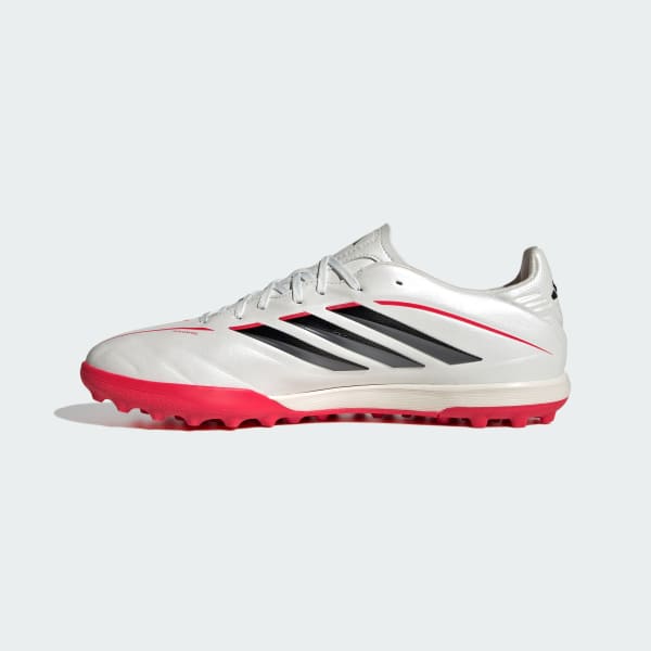Sizing adidas Copa Pure IV League 人草鞋 金屬銀/黑色/亮紅 JQ0477