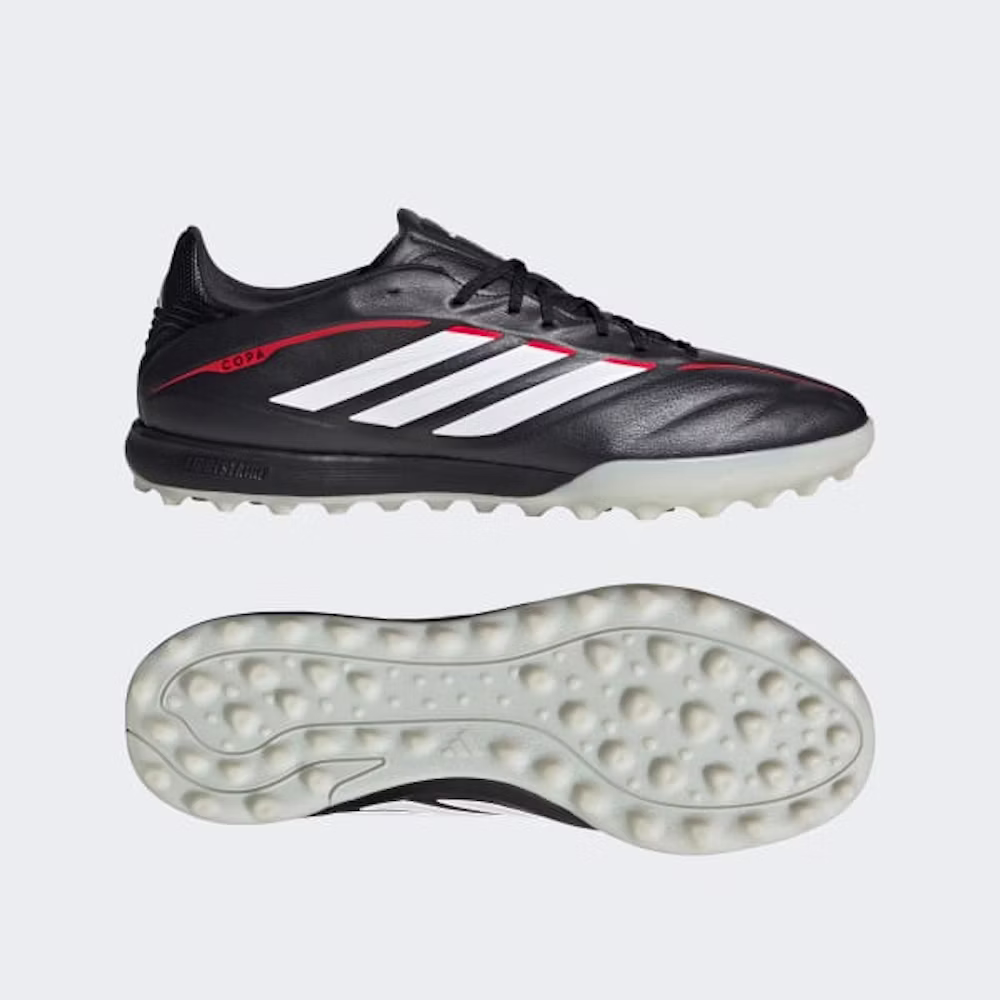 Adidas Copa Pure IV Pro TF Turf Soccer/Training Shoes Core Black/Cloud White/Lucid Red