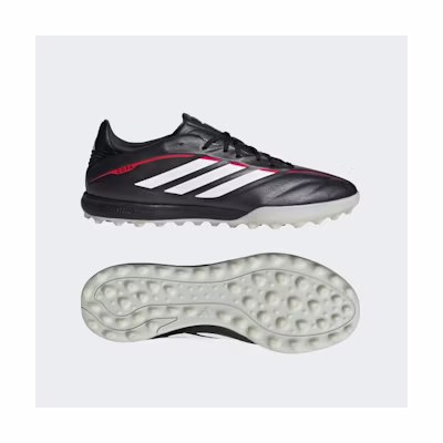 Adidas Copa Pure IV Pro TF Turf Soccer/Training Shoes Core Black/Cloud White/Lucid Red