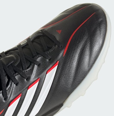 Adidas Copa Pure IV Pro TF 人草足球/訓練鞋 經典黑/雲白/亮紅 JQ0426 2