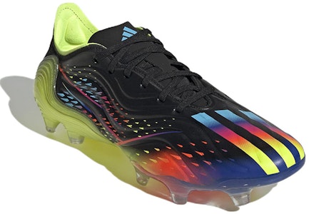 阿迪达斯 Copa Sense.1 FG 'Al Rihla 套装-黑色' GW3605 Lookbook 阿迪达斯 Copa Sense.1 FG 'Al Rihla 套装-黑色' GW3605