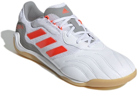 阿迪达斯 Copa Sense.3 室内足球鞋 '白色太阳红' FY6191 Lookbook 阿迪达斯 Copa Sense.3 室内足球鞋 '白色太阳红' FY6191