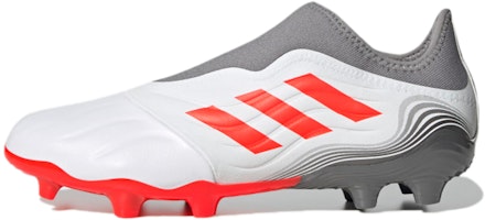 adidas Copa Sense.3 Laceless FG 'White Solar Red' FY6171 adidas Copa Sense.3 Laceless FG 'White Solar Red' FY6171
