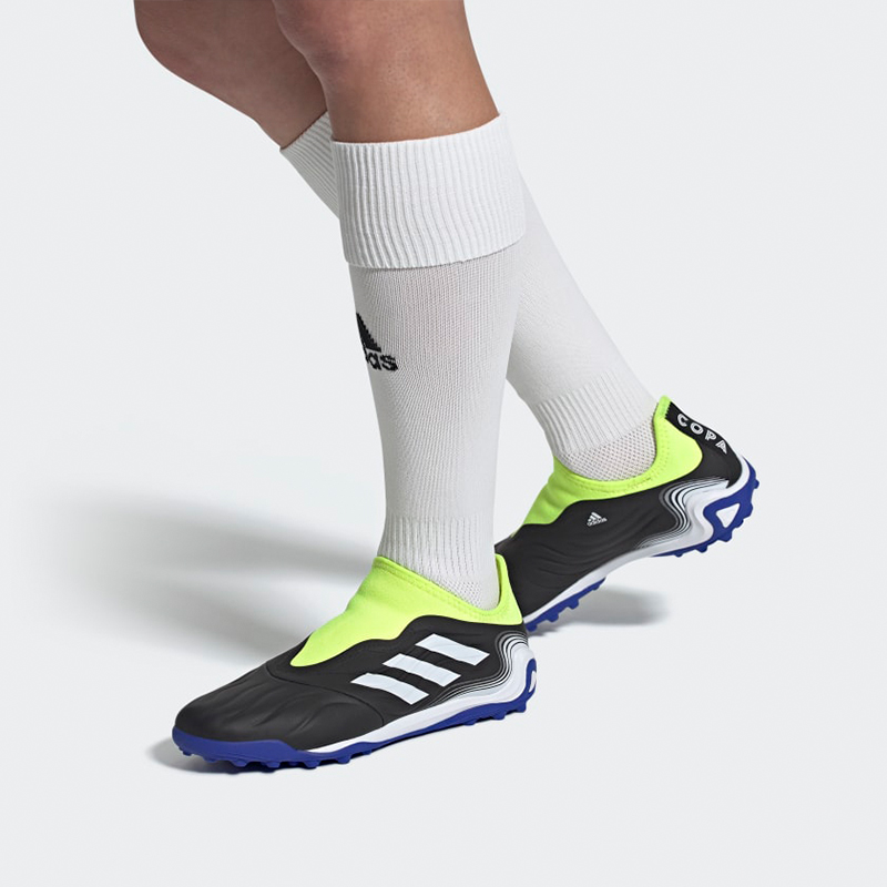 Sizing adidas Copa Sense.3 Sans Lacets TF ''Noir Jaune Solaire'' FW7939