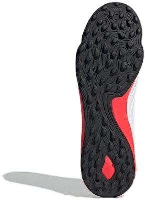 adidas Copa Sense.3 Laceless TF 'White Solar Red' FY6170 Details for adidas Copa Sense.3 Laceless TF 'White Solar Red' FY6170