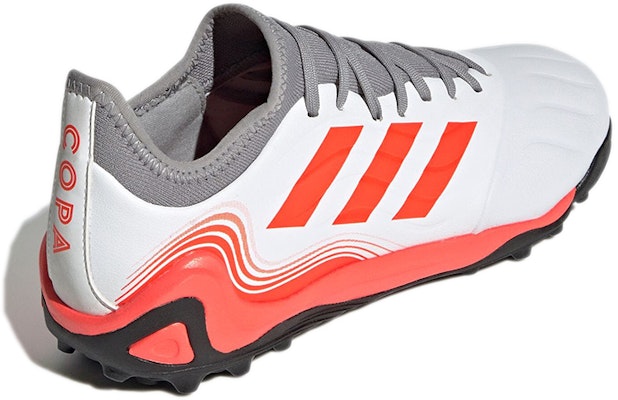 adidas Copa Sense.3 TF 'White Solar Red' FY6186 Shop adidas Copa Sense.3 TF 'White Solar Red' FY6186