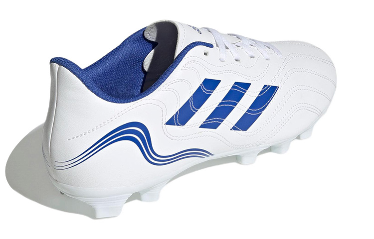 Shop adidas Copa Sense.4 Al1 防滑耐磨輕便 复合場地足球鞋 白藍