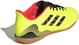 Shop adidas Copa Sense.4 防滑耐磨 足球鞋 男款 黃黑