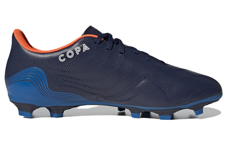 Order adidas Copa Sense.4 FG 多地形 防滑耐磨輕便 足球鞋 男女款 藍白橘