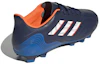 Shop adidas Copa Sense.4 FG 多地形 防滑耐磨輕便 足球鞋 男女款 藍白橘