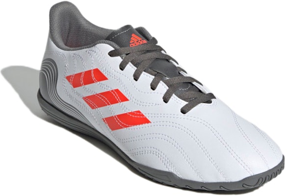 adidas Copa Sense.4 Futsal 'White Grey Red' FY6182 Lookbook adidas Copa Sense.4 Futsal 'White Grey Red' FY6182