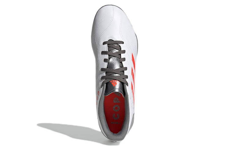 Shop adidas Copa Sense.4 室內足球鞋 持久防滑 白灰紅