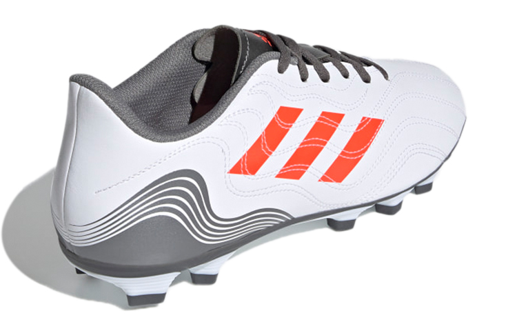 Shop adidas Copa Sense.4 Fxg 耐磨防滑足球鞋 白灰紅