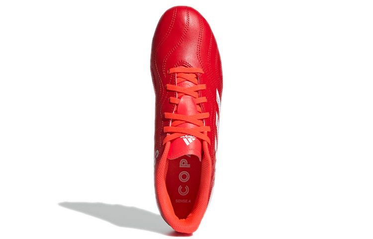 Shop adidas Copa Sense.4 耐磨防滑 低筒足球鞋 紅白