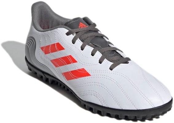 adidas Copa Sense.4 TF Grey Red 'White' FY6180 Lookbook adidas Copa Sense.4 TF Grey Red 'White' FY6180