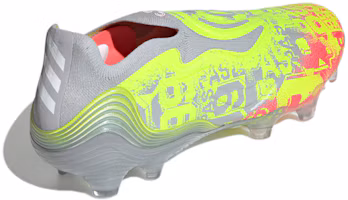 Shop adidas Copa Sense+ Fg 耐磨防滑 低筒運動足球鞋 清新綠