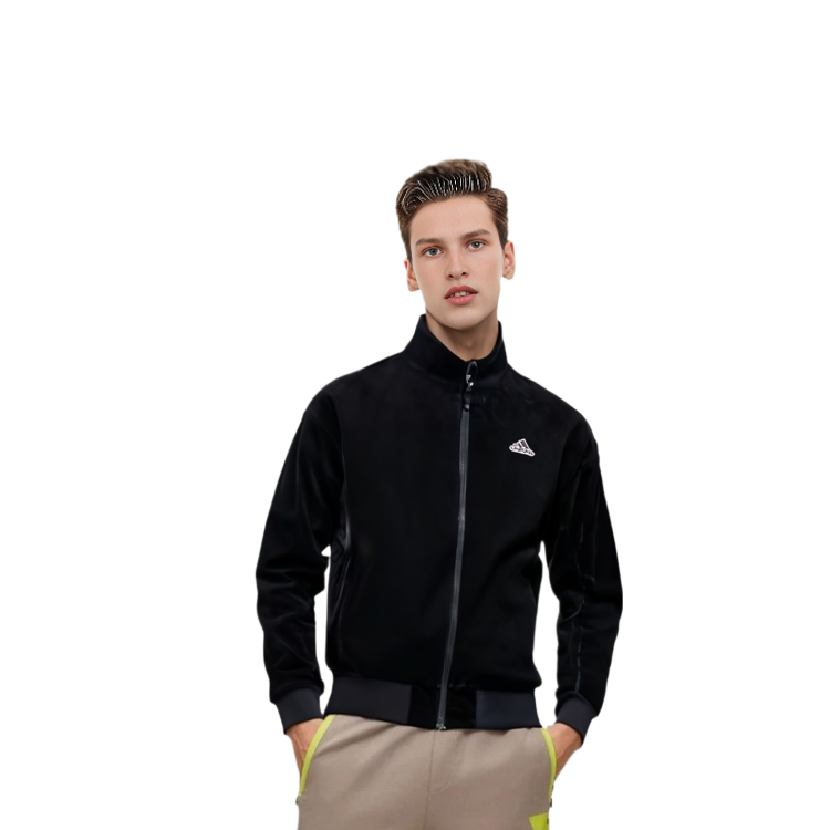 Purchase adidas Corduroy M Jacket Black Retro Sports Stand Collar Casual Wear HD0360