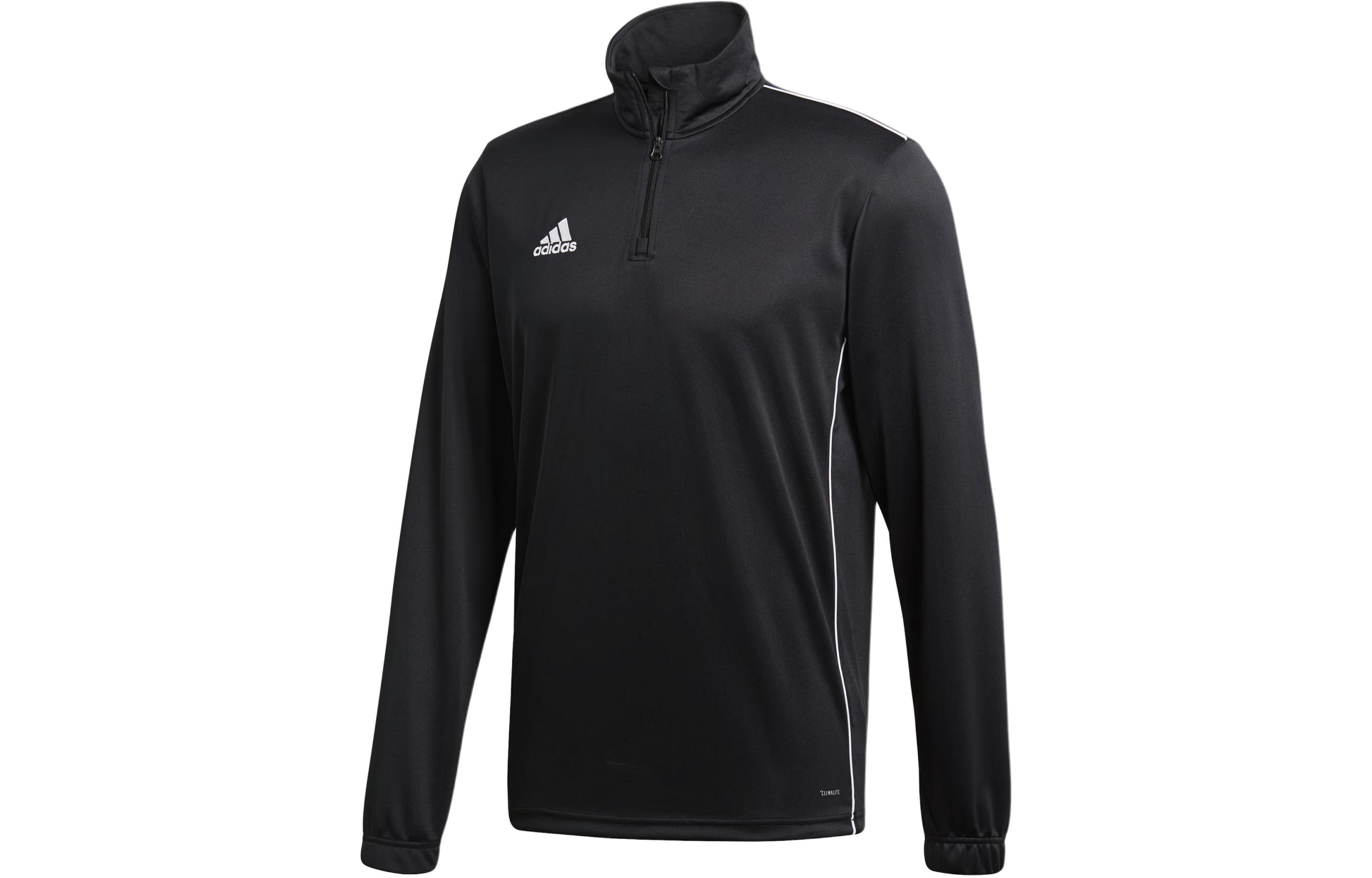 adidas Core 18 Black Training Top Soccer Jacket Long Sleeve CE9026