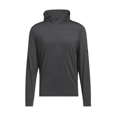 adidas Core Printed Lightweight Hoodie Carbon Black Full-Print Pullover IX2014
