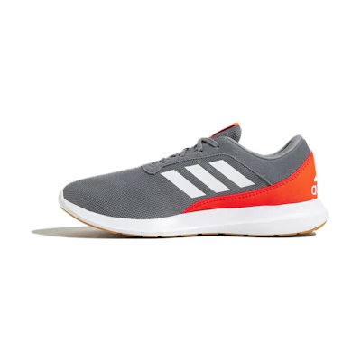 adidas Coreracer 'Grey White Solar Red'