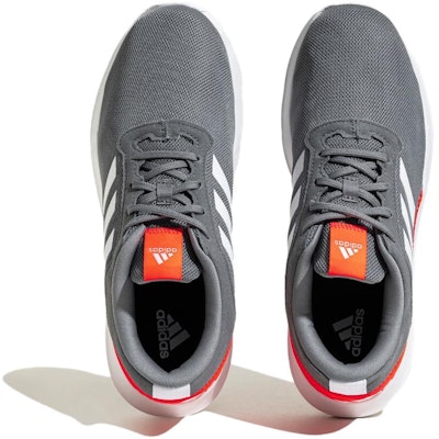 아디다스 코어레이서 '그레이 화이트 솔라 레드' IG6544 Lookbook 아디다스 코어레이서 '그레이 화이트 솔라 레드' IG6544