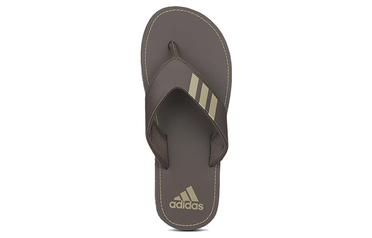 adidas Coset II Slippers 'Brown Yellow' 圖 3