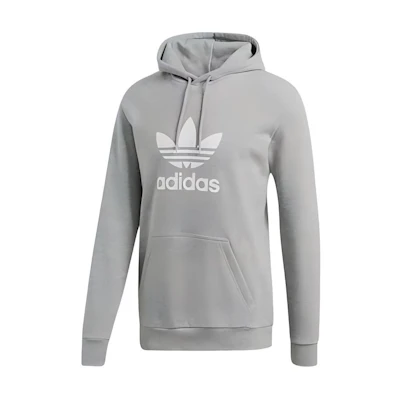 adidas Cotton Logo Hoodie Gray CY4572