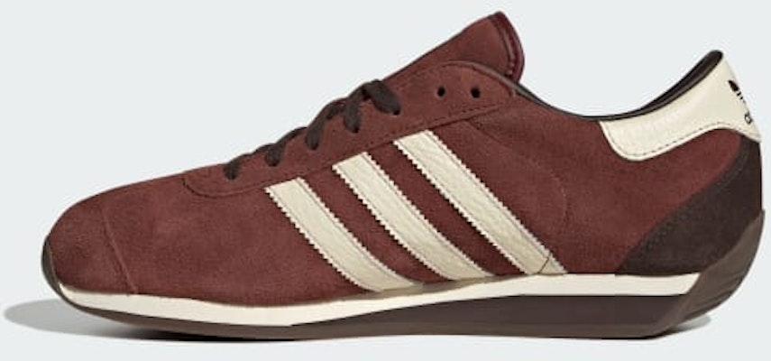 Adidas Country II Fox Brown/Cream White/Dark Brown JR8799 Details for Adidas Country II Fox Brown/Cream White/Dark Brown JR8799