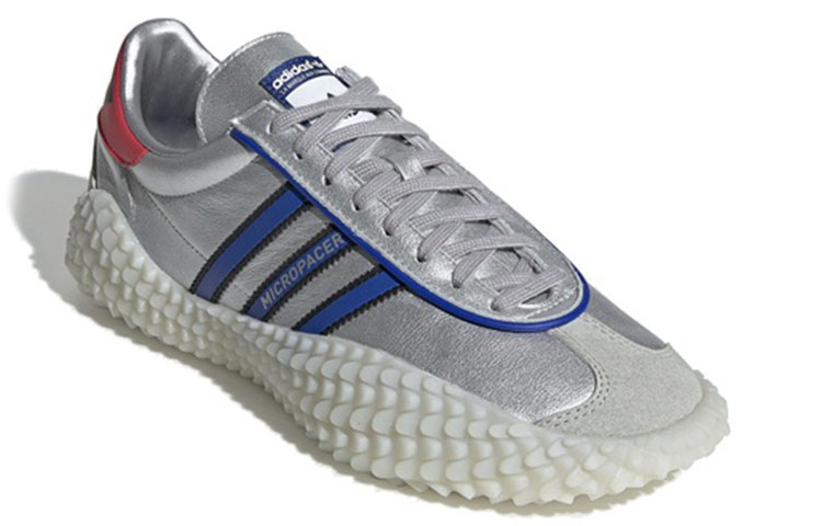 Lookbook 愛迪達 Country Kamanda 低幫運動鞋 液態銀