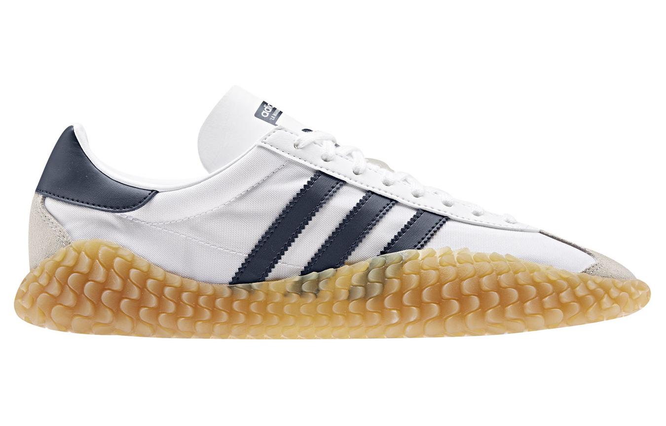 Order Country x adidas originals Kamanda 低幫運動鞋 白黑