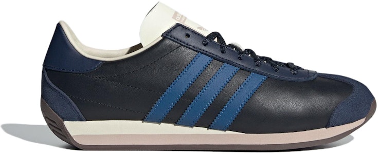 adidas Country OG 'Hitam Biru Tua' ID2962 Details for adidas Country OG 'Hitam Biru Tua' ID2962