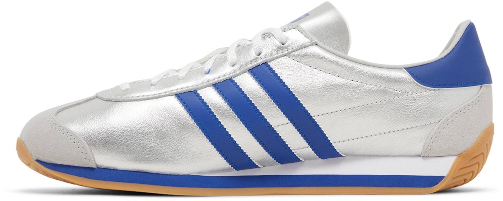 adidas Country OG 'Matte Silver Bright Blue' IE4230 Lookbook adidas Country OG 'Matte Silver Bright Blue' IE4230