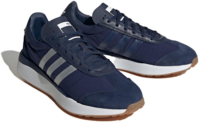 adidas Country XLG 'Dark Blue Silver Metallic' ID0364 Lookbook adidas Country XLG 'Dark Blue Silver Metallic' ID0364