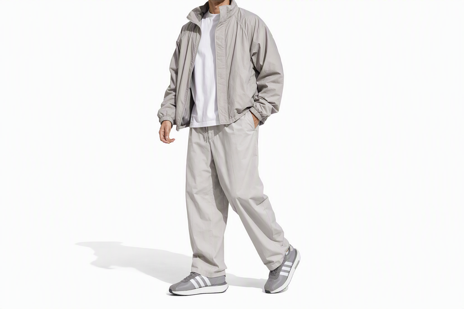 Order adidas originals COUNTRY Xlg Boost 舒適百搭 減震耐磨 低筒 休閒生活鞋 男女同款 灰白