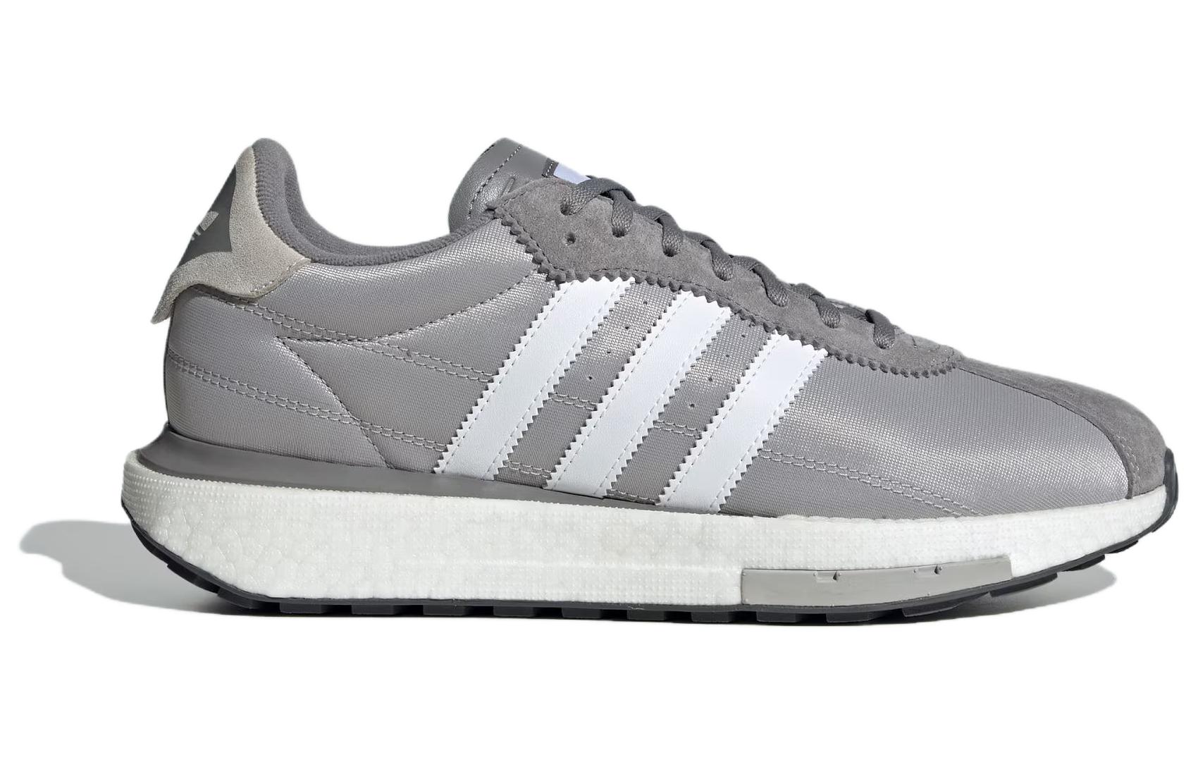 Lookbook adidas originals COUNTRY Xlg Boost 舒適百搭 減震耐磨 低筒 休閒生活鞋 男女同款 灰白