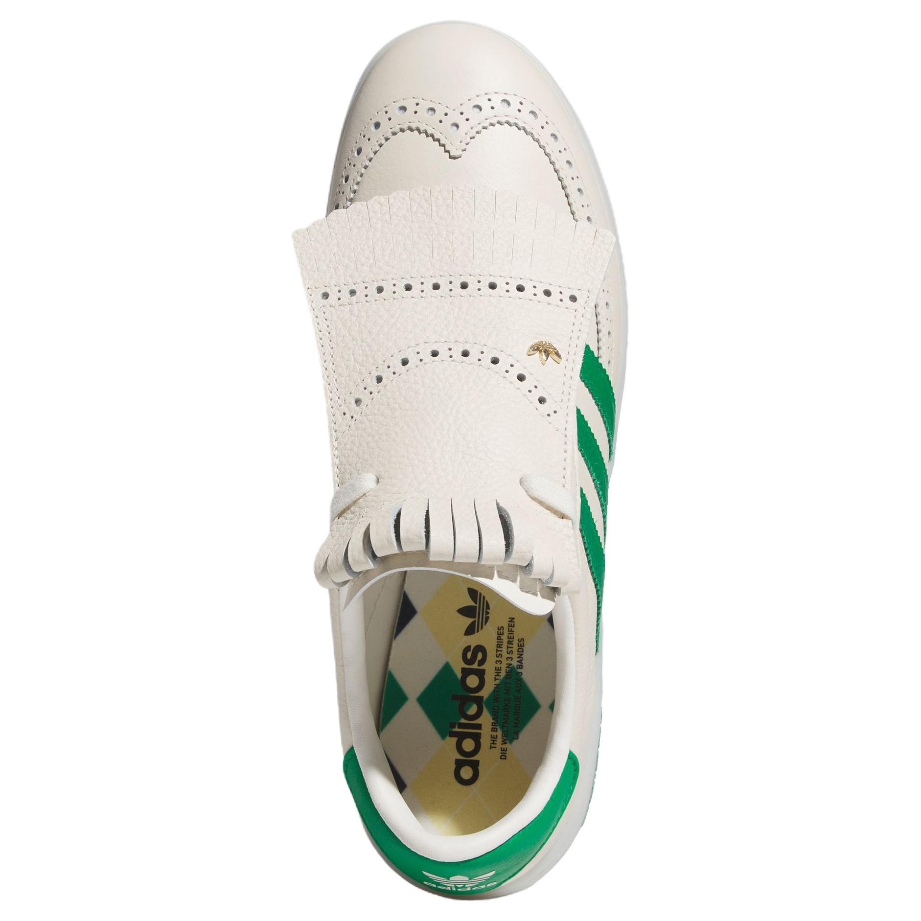 Details for adidas Coursecup 無釘高爾夫球鞋「粉筆白綠」 IH8436