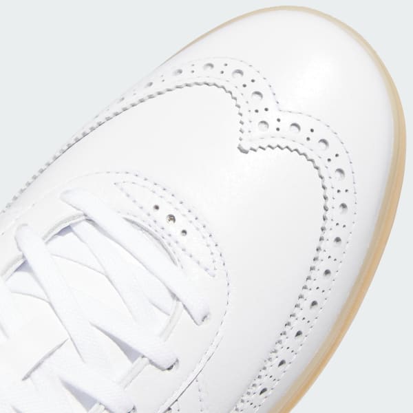 Cheap Adidas Coursecup 無釘高爾夫鞋 白色/黑色/橡膠鞋底 HP7078