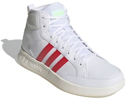 Zapatillas adidas Court80s Mid Unisex Skate Blancas Rojas y Grises. EG8440 Lookbook Zapatillas adidas Court80s Mid Unisex Skate Blancas Rojas y Grises. EG8440
