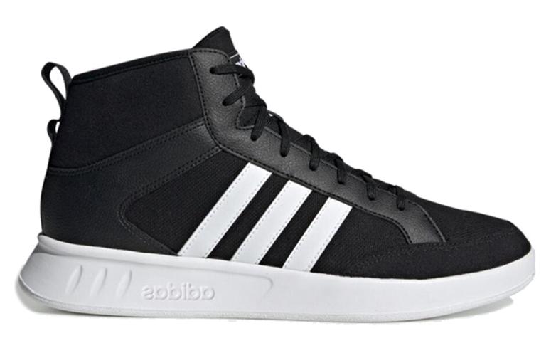 Order adidas Court80s Mid 防滑輕便耐磨 中筒 板鞋 男女款 黑白
